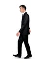 Business man walk side Royalty Free Stock Photo