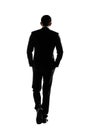 Business man walk Royalty Free Stock Photo