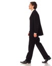 Business man walking Royalty Free Stock Photo