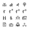 Business and management icon set 5, vector eps10