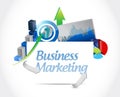 Business marketing business diagram concept