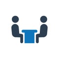 Business meeting icon Royalty Free Stock Photo
