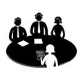 Business meeting icon Royalty Free Stock Photo