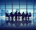 Business meeting in The New York City Office Royalty Free Stock Photo