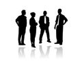 Business meeting vector Royalty Free Stock Photo