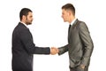 Business men giving hand shake Royalty Free Stock Photo