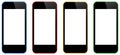 Business Mobile iPhones Isolated