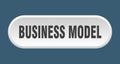 business model button. rounded sign on white background Royalty Free Stock Photo