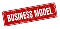 business model sign. business model grunge stamp.
