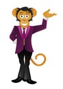 Business monkey Royalty Free Stock Photo
