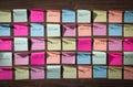 Business and motivational words on sticky notes Royalty Free Stock Photo