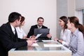 Business Negotiations Royalty Free Stock Photo