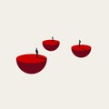 Business networking vector concept. Symbol of community, entrepreneur, meeting. Minimal illustration.