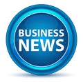 Business News Eyeball Blue Round Button