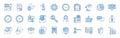 Business, office, finance icons set