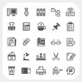 Business and Office icons set