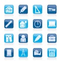 Business and office objects icons