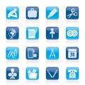 Business and office objects icons