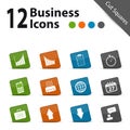 Business and Office Vector Icons Royalty Free Stock Photo