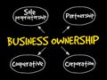 Business ownership mind map