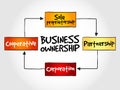 Business ownership mind map