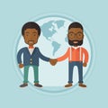 Business partners shaking hands. Royalty Free Stock Photo