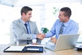 Business partners shaking hands Royalty Free Stock Photo