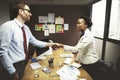 Business Peope Handshake Greeting Deal Concept