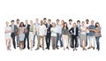 Business People And Casual People Posing Royalty Free Stock Photo