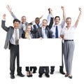 Business People Celebration Happiness Banner Copy Space Concept Royalty Free Stock Photo