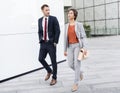 Business People Commuter Walking City Life Concept Royalty Free Stock Photo