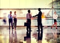 Business People Corporate Connection Greeting Handshake Concept Royalty Free Stock Photo