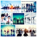 Business People Corporate Travel Collection Concept Royalty Free Stock Photo