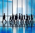 Business People Corporate Travel Walking Office Concept Royalty Free Stock Photo