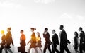 Business People Corporate Walking City Concept Royalty Free Stock Photo