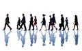 Business People Corporate Walking Team Concept Royalty Free Stock Photo