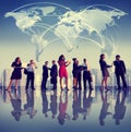 Business People Corporate Working Team Cityscape Concept Royalty Free Stock Photo