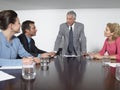 Business People Discussing In Conference Room Royalty Free Stock Photo