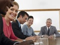 Business People Discussing In Conference Room Royalty Free Stock Photo
