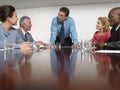 Business People Discussing In Conference Room Royalty Free Stock Photo