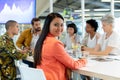 Business people discussing in the meeting at conference room Royalty Free Stock Photo