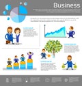 Business People Financial Success Infographic