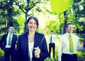 Business People Green Business Environmental Conservation Concep Royalty Free Stock Photo