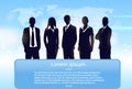 Business People Group Silhouette Executives Team