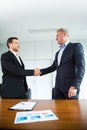 Business people shaking hands Royalty Free Stock Photo