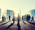 Business People Handshake Greeting Agreement Talking Deal Concept Royalty Free Stock Photo