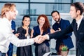 Business People Handshake Greeting Deal Concept Royalty Free Stock Photo