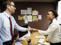 Business People Handshake Greeting Deal Concept Royalty Free Stock Photo