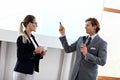 Business people having a conference Royalty Free Stock Photo