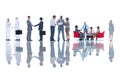 Business People Having Group Discussion Royalty Free Stock Photo